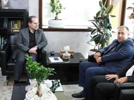 پیگیری مسائل و مشکلات مرتبط با فعالان اقتصادی و تولیدکنندگان در دیدار رئیس مجمع نمایندگان استان مازندران در مجلس با معاون وزیر صمت
